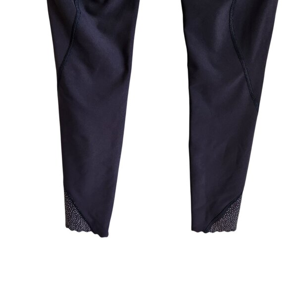 Lululemon Pants Women's 4 Blue Tight Stuff Tight II 25" Inseam Workout Gym - Picture 8 of 10